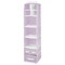 mDesign Fabric Nursery Hanging Organizer with 7 Shelves/3 Drawers